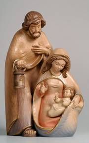 Die Heilige Familie - Rowi-Krippenfiguren, bemalt
